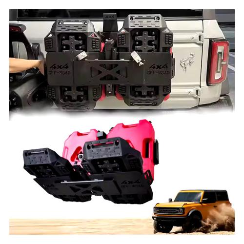 حامل الإطار الاحتياطي مع اكسسوارات إضافية مصمم خصي...