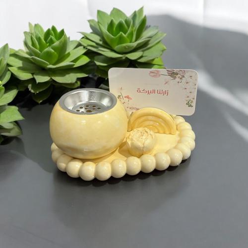 طقم مبخرة مع استاند