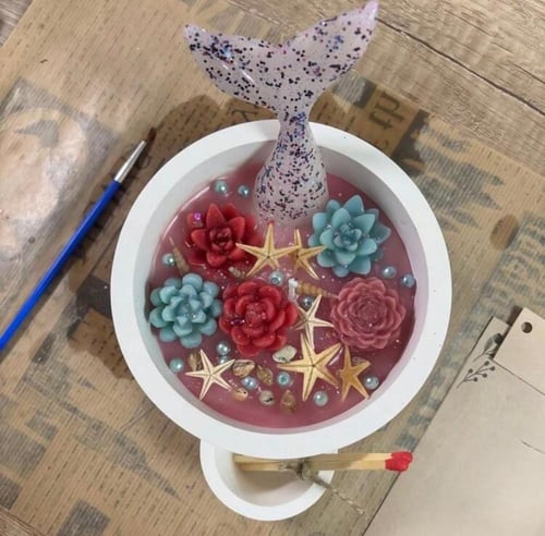 شمعة لمسة فخامة