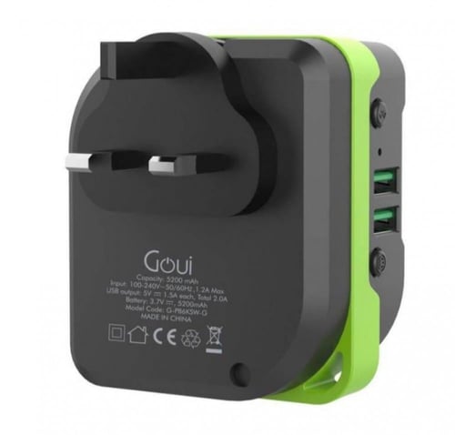 بيوني 3×1 بطارية احتياطية 5200 ملي امبير + سماعة ق...