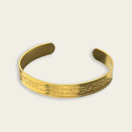 سبيكة ذهب إسوارة Love عيار 24 وزن 31.1 جرام