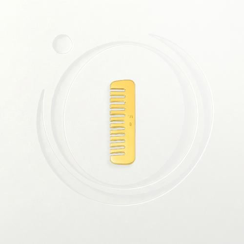 سبيكة مشط من ذهب عيار 24 وزن 5 جرام