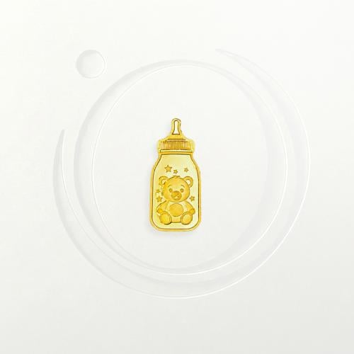 سبيكة ذهب الرضاعه الذهبيه عيار 24 وزن 5 جرام