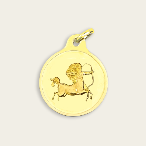 سبيكة ذهب برج القوس عيار 24 وزن 8.35 جرام