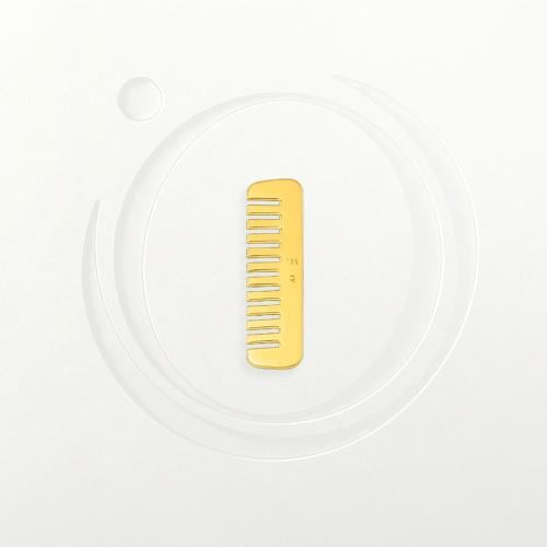 سبيكة مشط من ذهب عيار 24 وزن 10 جرام