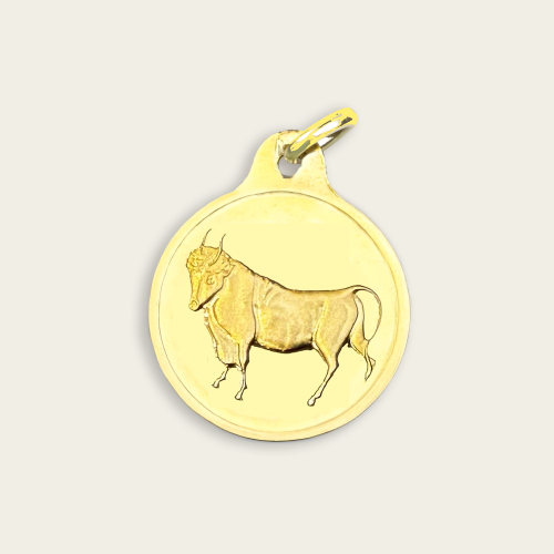 سبيكة ذهب برج الثور عيار 24 وزن 8.35 جرام