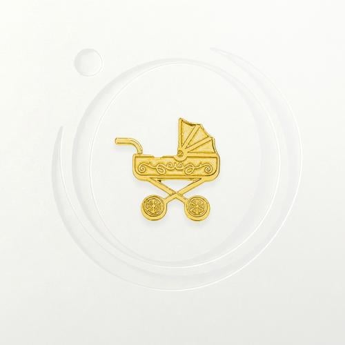 سبيكة ذهب العربه الذهبيه عيار 24 وزن 2.5 جرام
