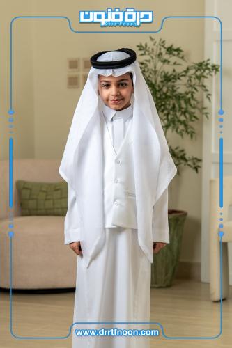 ثوب + صديري سمير اميس ابيض