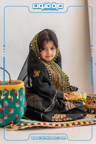 فستان رمضاني طبقات ذهبي ( بناتي )