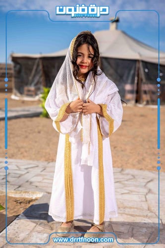 فستان حجازي ثلاث قطع ( بناتي )