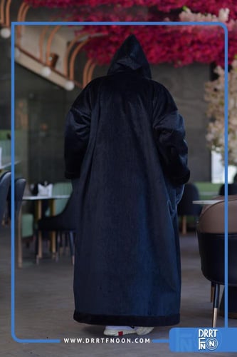 فروه شتوية أسود سادة