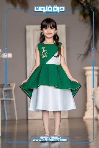 فستان اليوم الوطني ملكي