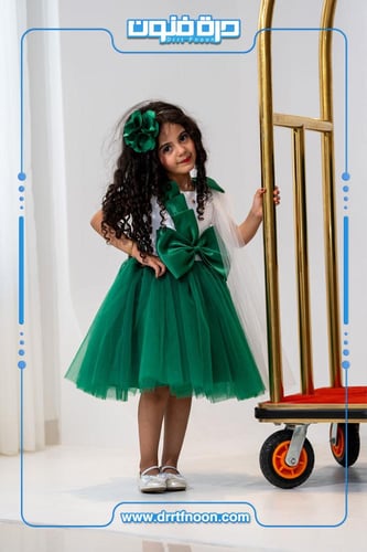 فستان وردة اليوم الوطني