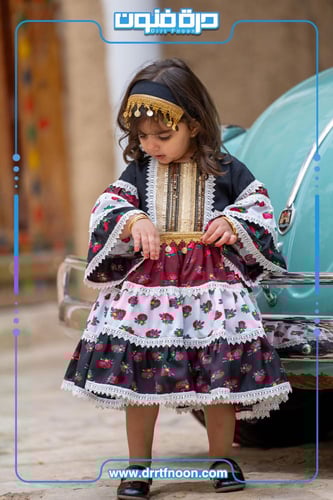 فستان تراثي شالكي ( بناتي )