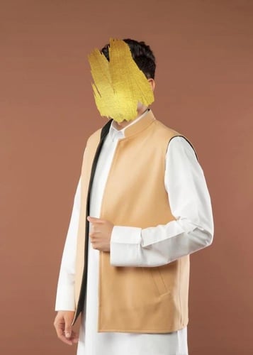 سديري دبل فيس ( أسود & بيج )