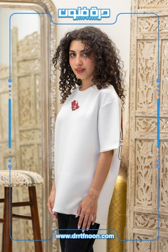 تيشرت اليوم الوطني ( عزّنا بطموحنا )