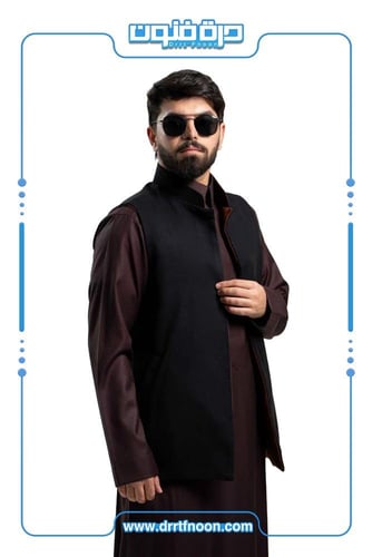 سديري دبل فيس ( أسود & بني )