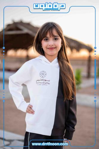 بلوفر أبيض التأسيس بناتي 2