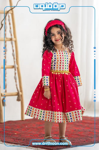فستان رمضاني بينك( بناتي )