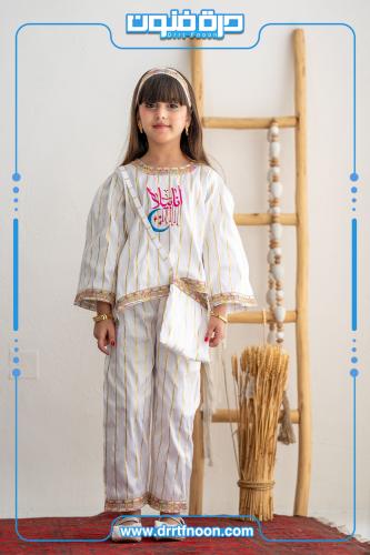 طقم مخطط رمضاني ( بناتي )