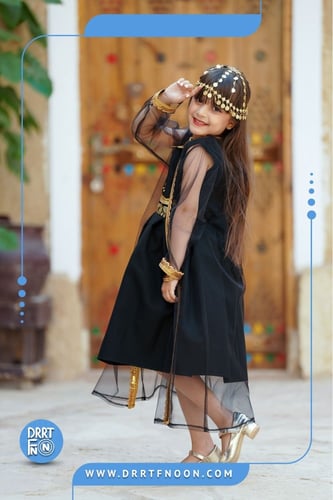 فستان يوم التأسيس ( بناتي )