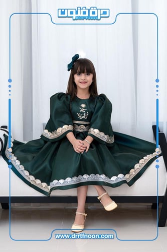 فستان زخارف اليوم الوطني