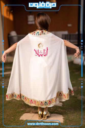 دراعة رمضانية أبيض