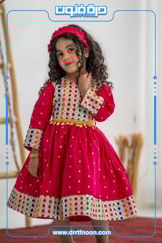 فستان رمضاني بينك( بناتي )