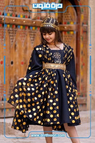 فستان ملكي يوم التاسيس ( بناتي )