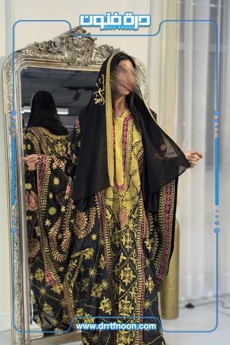 ثوب النشل النجدي نسائي ( بتطريز يدوي ) 7