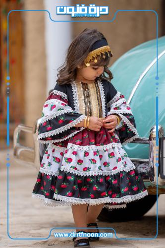 فستان تراثي شالكي ( بناتي )