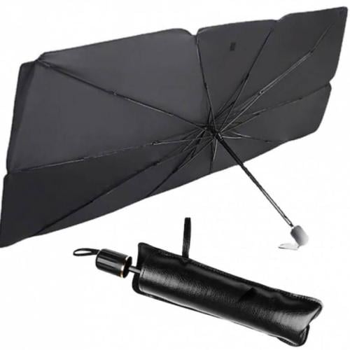 Car interior sunshade umbrella to protect from sunlight