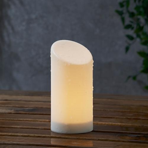 LED wax template, white/indoor/outdoor