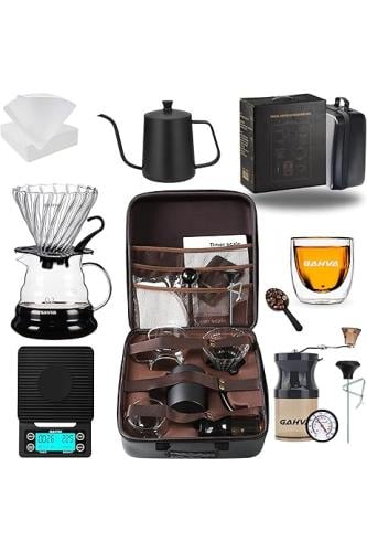 Specialty coffee preparation bag and V60 drip