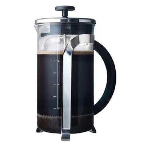 French press coffee preparation machine with pressure from Erolite