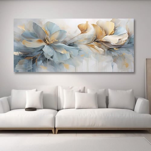 لوحة ورود فنية بتصميم مودرن