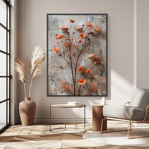 لوحة ورود فنية بتصميم مودرن