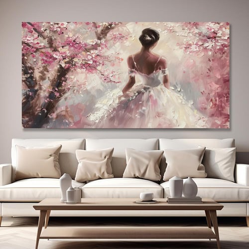 لوحات بنات بتصميم عصري