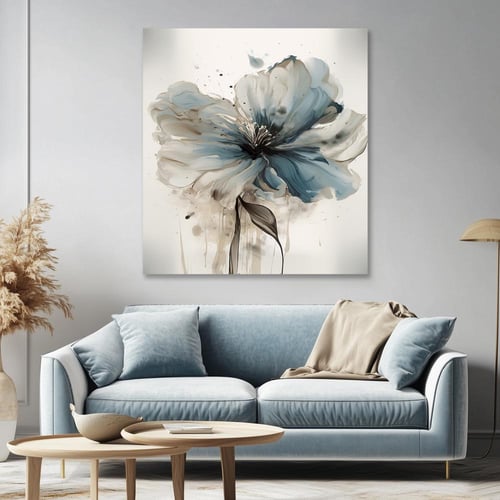 لوحة ورود فنية بتصميم مودرن