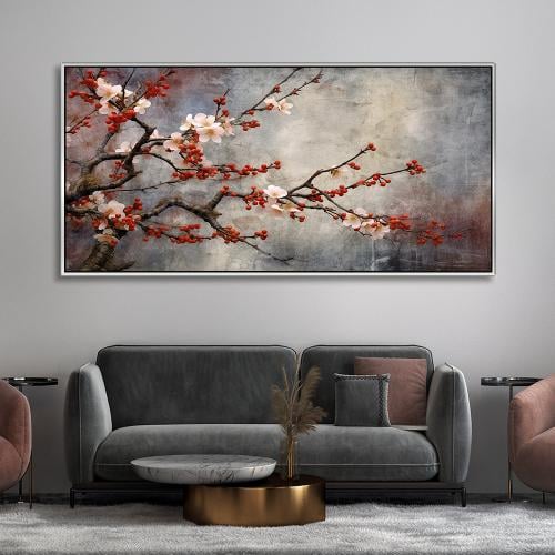 لوحة ورود فنية بتصميم مودرن