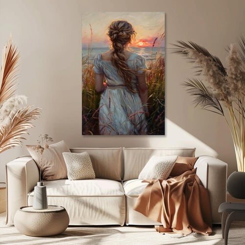 لوحات بنات بتصميم عصري