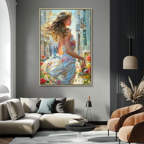 لوحات بنات بتصميم عصري