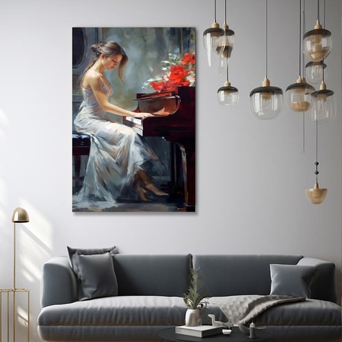 لوحات بنات بتصميم عصري