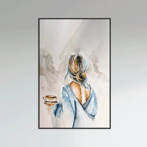 Wall art of modern femininity