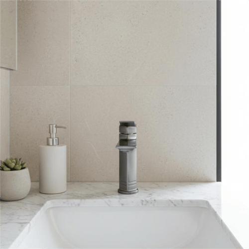 خلاط حمام فاخر رمادي