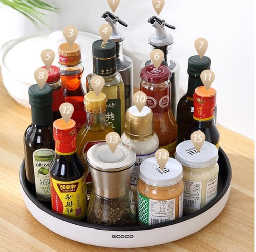 رف منظم تخزين 360ْ