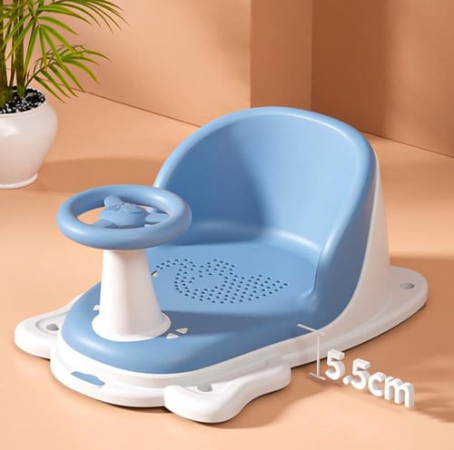 مقعد استحمام للأطفال حديثي الولادة غير قابل للانزل...