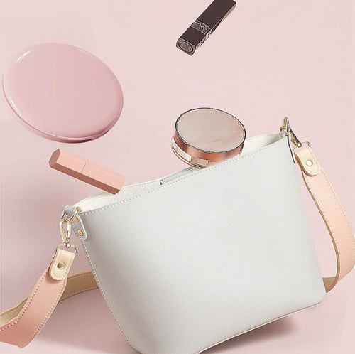 مرأة مكياج صغيرة مع ليد