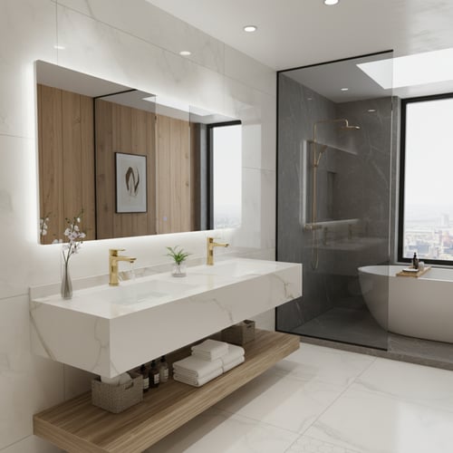 مغسله بورسلان حوضين 150سم