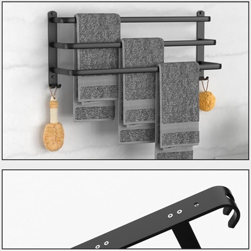 حامل مناشف 3 دور 60 سم